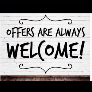 Like something make an offer 😁